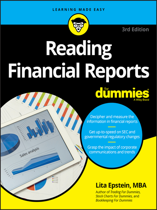 Title details for Reading Financial Reports For Dummies by Lita Epstein - Available